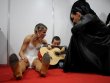 Синът на Мария Силвестър - Давид също посвири на китара