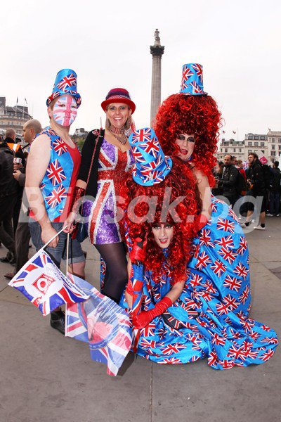 Британски фенове очакват кралската сватба - сн. Guliver Photos / Getty Images