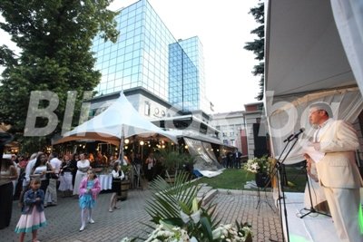 Градината на Гранд Хотел София