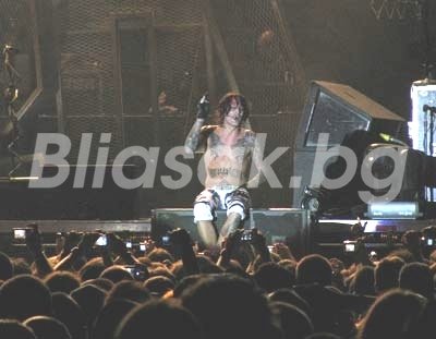 Концерт на Motley Crue