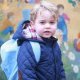 Ето го принц Джордж в първия ден в детската градина