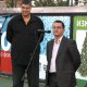 Любо Ганев се появи с четири мацки